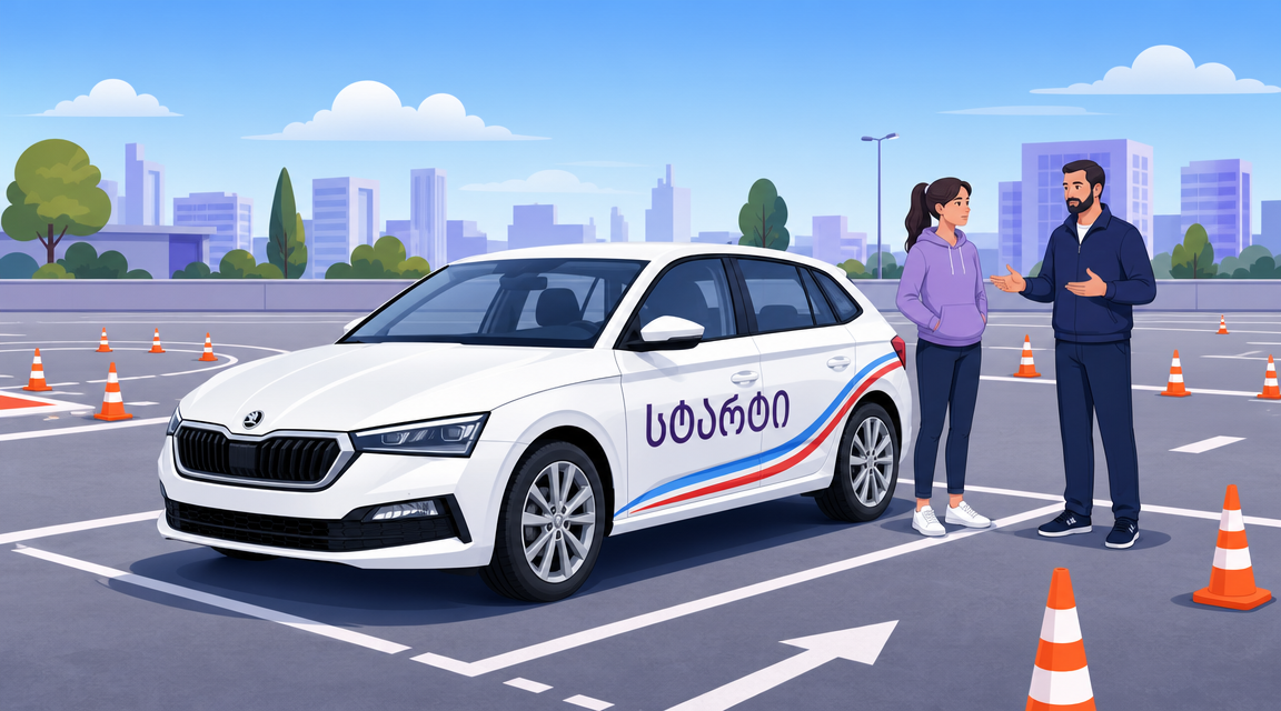 პრაქტიკა Skoda Scala-ზე