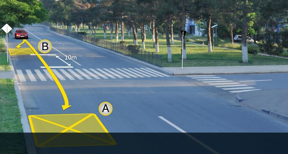Водитель легкового автомобиля имеет право остановиться: