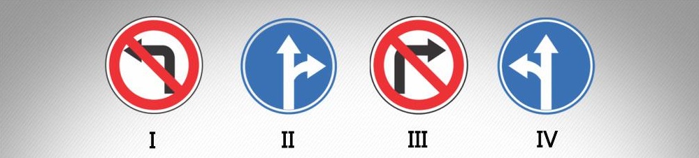 მოცემული საგზაო ნიშნებიდან რომლის მოქმედება ვრცელდება სავალი ნაწილების იმ გადაკვეთაზე, რომლის წინაც დადგმულია ნიშანი?